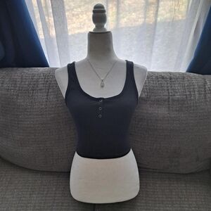 Forever 21 Charcoal Tank Top